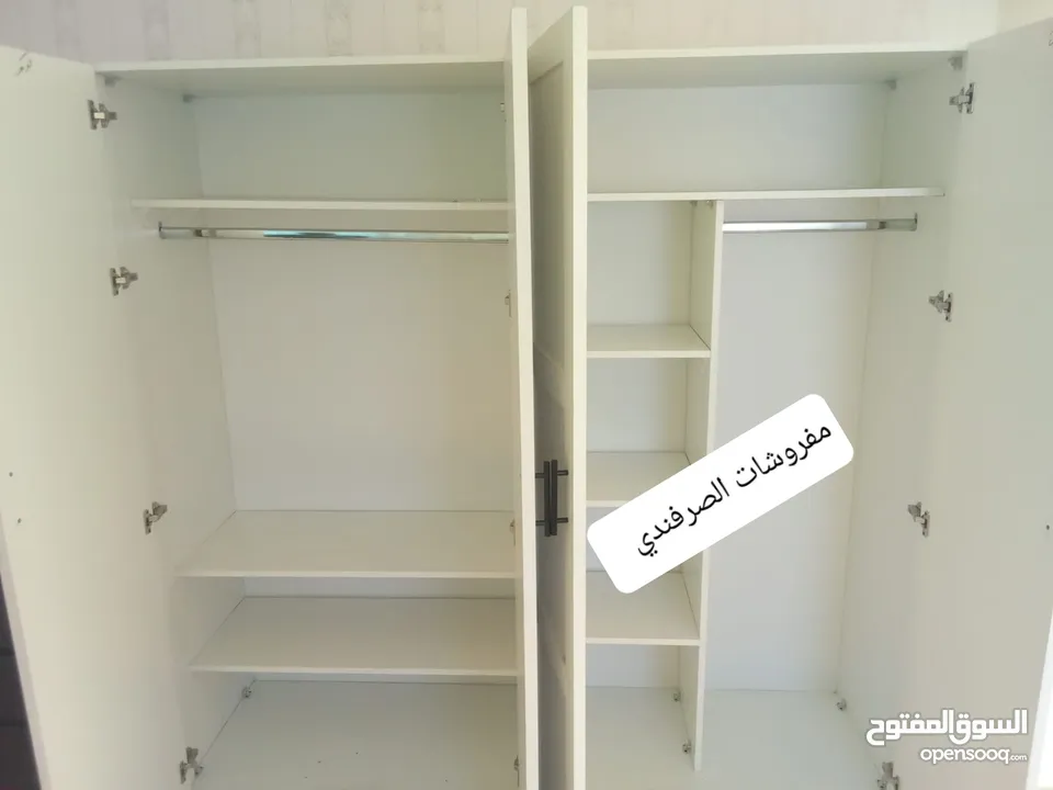 خزائن ملابس خشب لامنيت 18م طابق  جميع الوان والمقاسات كفاله 5سنوات سنوات على جميع اعمالنا