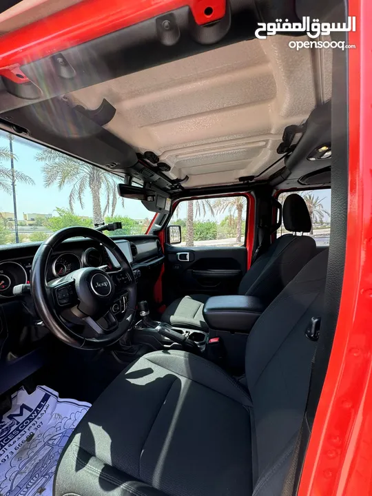 Jeep Wrangler Sport plus 2020 (Orange)