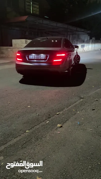 مرسيدس c250 صفر حوادث بحالة الشركة