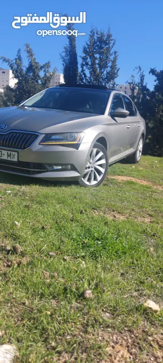 سكودا سوبيرب 4 /4 280 حصان فل فل بانوراما اصتطفاف ذاتي ايد اولا تامين وترخيص شامل لسنه