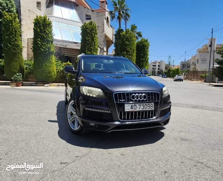 كاش أو اقساط من المالك مباشره اودي Q7 sline 2013 بحاله الوكاله 3.0cc بسعر مغري