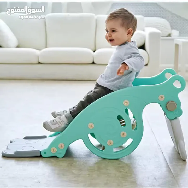 لعبة وحدة 3 متع مختلفة باندا هزازة متعددة الاستخدامات 3×1  تتحول لهزازة ممتعة تصميم باندا لطيف