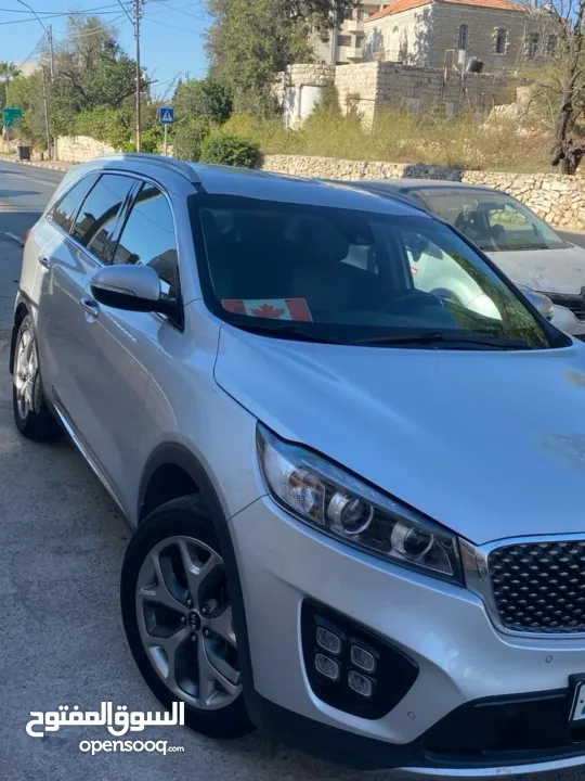 كيا سورينتو 2016 دفع رباعي 4*4 فل ما عدا الفتحة السعر 88,000