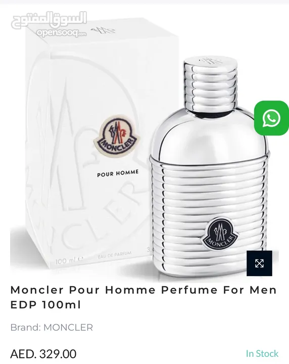 Moncler Pour Homme Perfume 100 ML