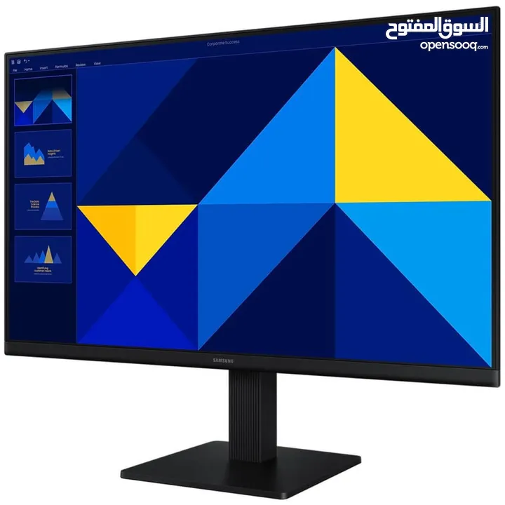 شاشة سامسونج 22 انش بتردد 100 HZ  ودقة الوان عاليه وبكفاله 3 سنوات للتمتع بالصورة المميزة