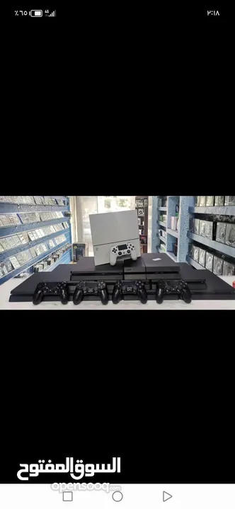 بلاي ستيشن 4 بلايستيشن  PS4 Fat Used مكفول