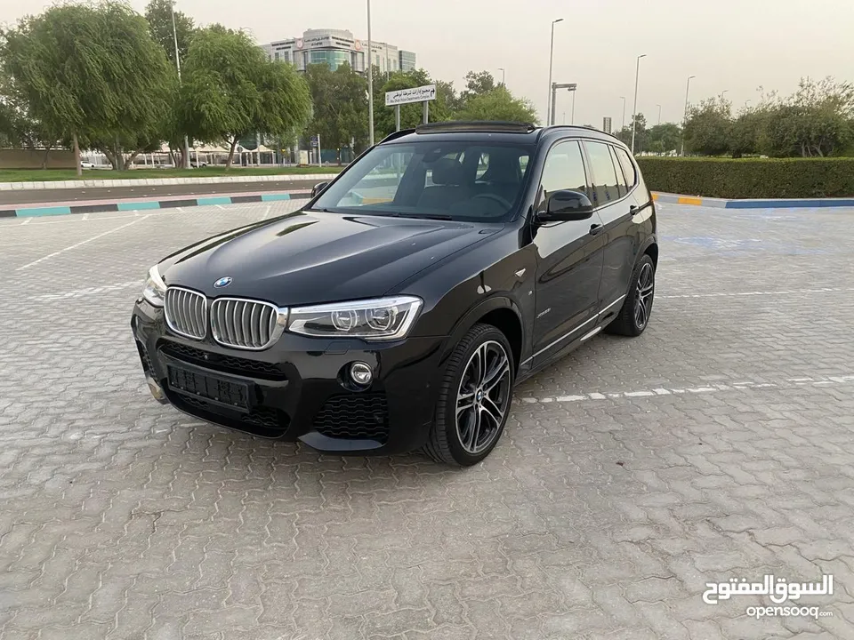 BMW X3 GCC 2017  Full service history in agency very clean car