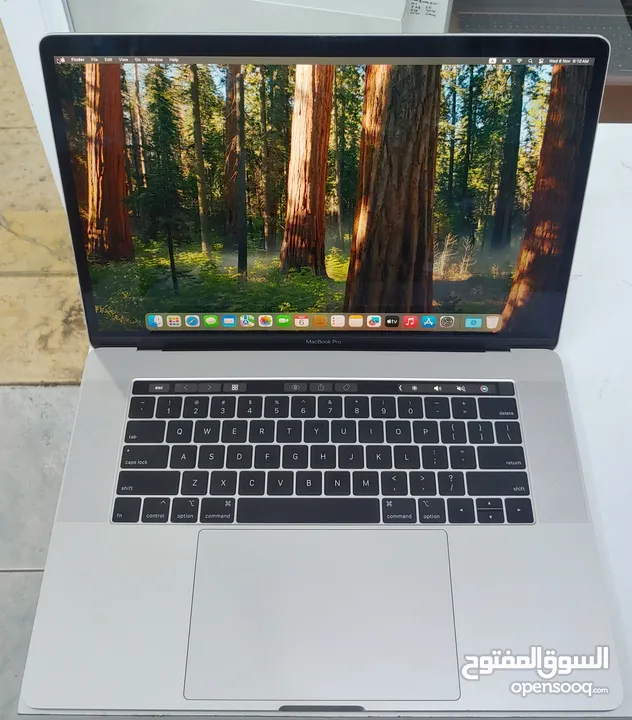 MacBook Pro 15 Touch Bar 2018 core i7 16GB Ram 256GB SSD لابتوب ابل