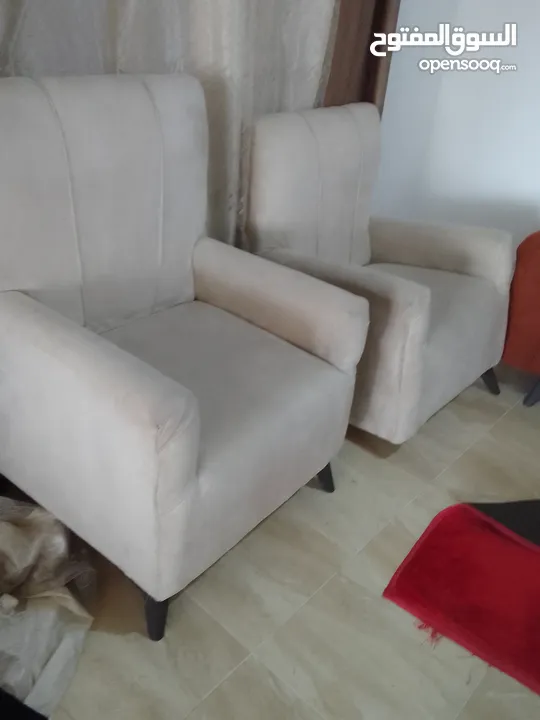 طقم غرفه جلوس بحاله جيده للبيع