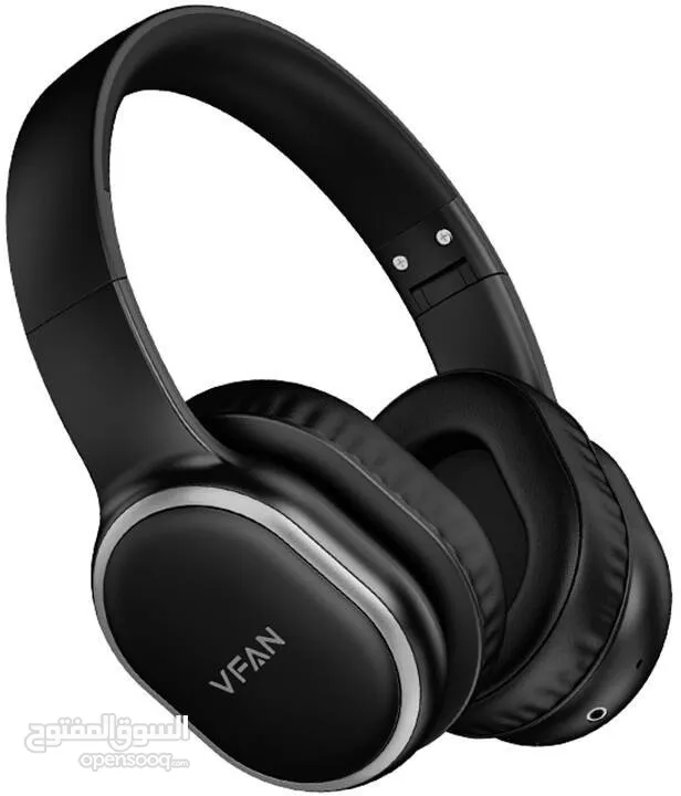 سماعات هيدسيت أصلية وايرلس بصوت جودته عالية وتدوم البطارية لفترة طويلة  VFan Wireless Headset BE02