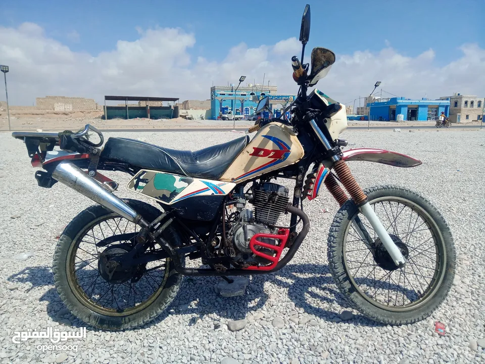 دراجة نارية ياماها دي تي صحراوي 150 سي سي