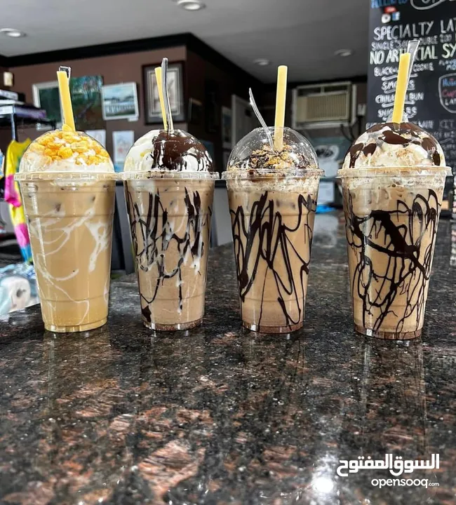 خلطات سلاش طبيعي وميلك شيك