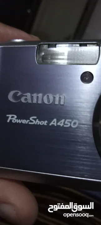 كاميرا كانون كالجديدة power shot A450