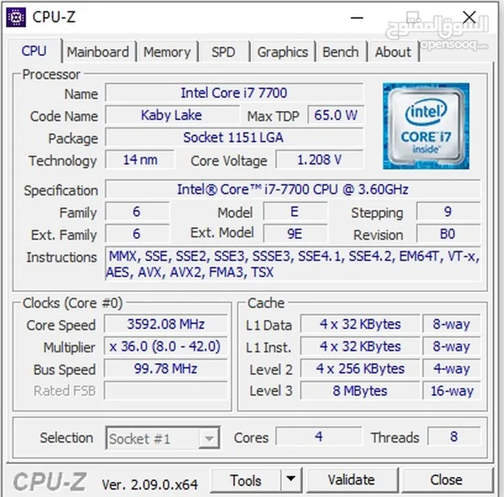 NVIDIA RTX 2060 6 GB  Intel i7-7700  16 GB RAM