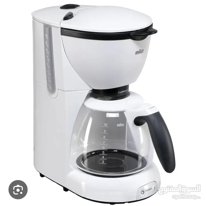 Braun Cafehouse Coffee Maker ماكينة تحضير القهوة براون