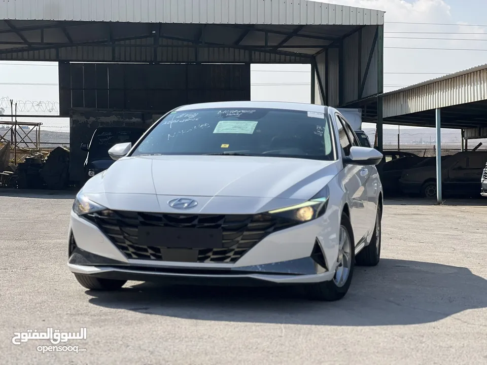 هيونداي افانتي بنزين 2021 وارد كوري