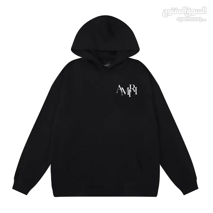 Amiri Black Hoodie – Premium Quality