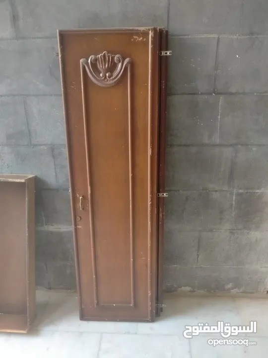 غرفة نوم خشب لاتيه ثقيل مافيها تكسير بحاجه الى صيانه مع. فرشة زمبرك