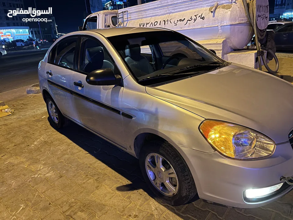 هيونداي اكسنت vernr كوري موديل 2008 مكينه 16 السعر 15,000 ريال سعودي