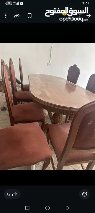 طاولة سفرة 8 كراسي سعر حررررق