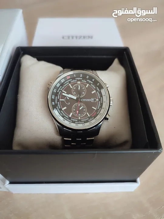 CITIZEN Eco-Drive (تعمل بالطاقة الضوئية لا تحتاج بطارية)
