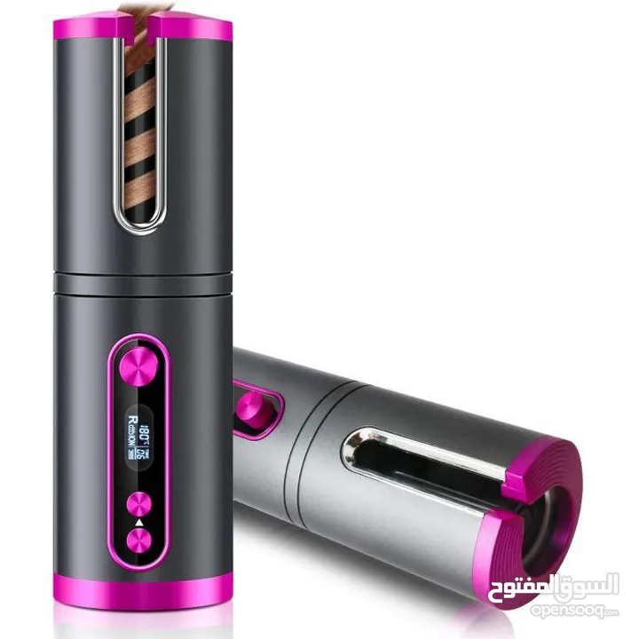 Cordless Hair Curler  مجعد الشعر اللاسلكي