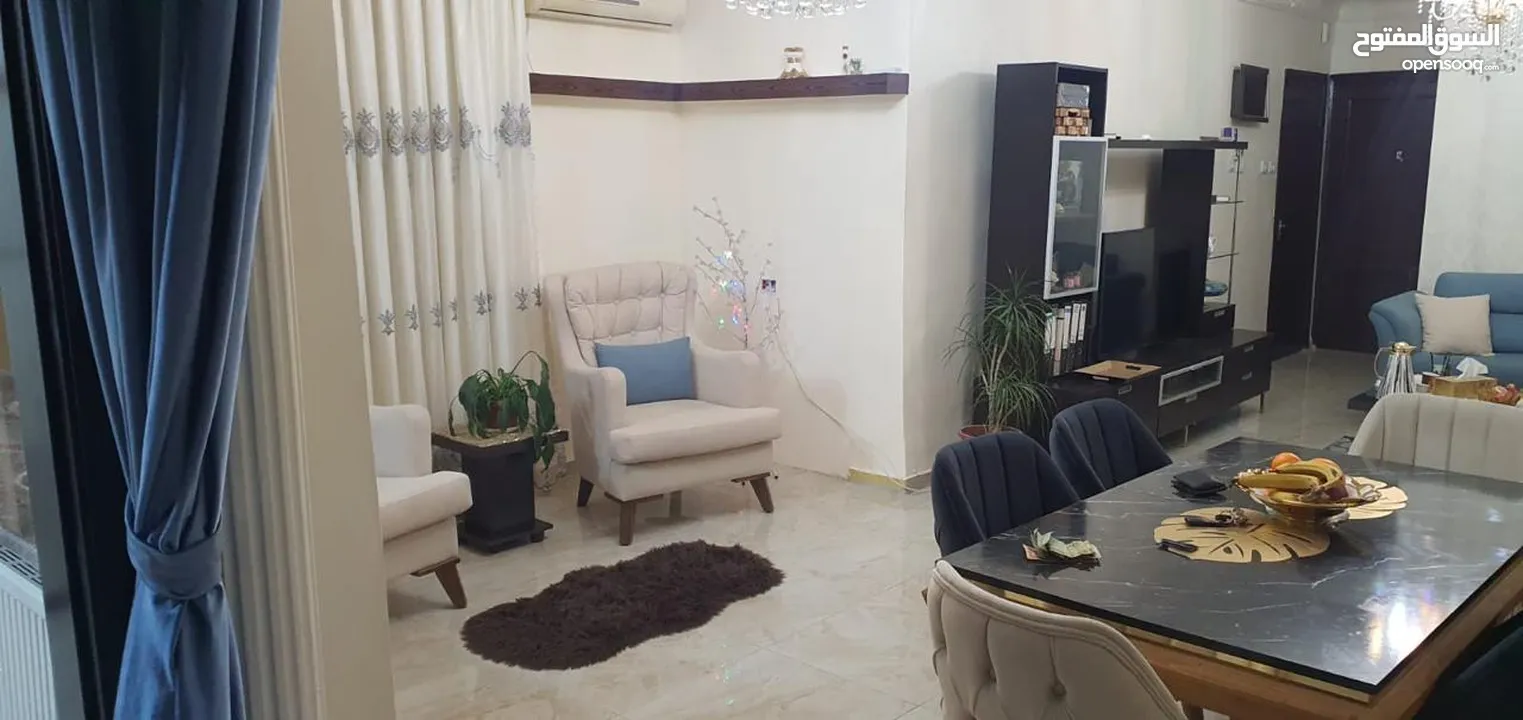 شقة مفروشة للإيجار قرب شارع مكة حي الروابي
