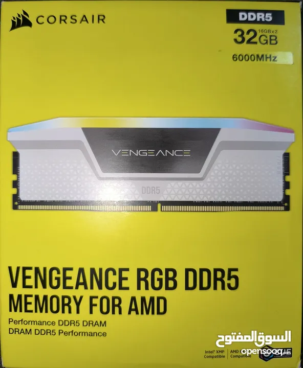 رام 32 جيجا 16×2 6000MHZ DDR5 بسعر حررررق قابل للتفاوض بشكل بسيط