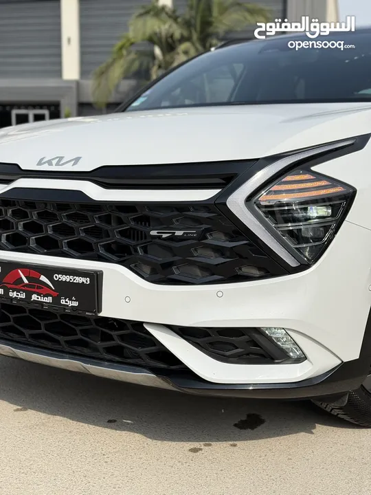 كيا سبورتاج GT Line ترخيص 2022 محرك 1600 هايبرد  جير أوتوماتيك 240 حصان