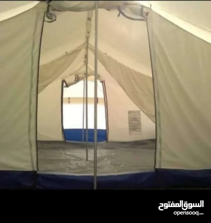 خيمة UNCHR جديدة لم تستخدم بعد