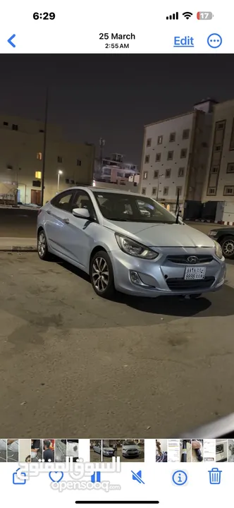 hyundai accent. 2012 full option. 23000