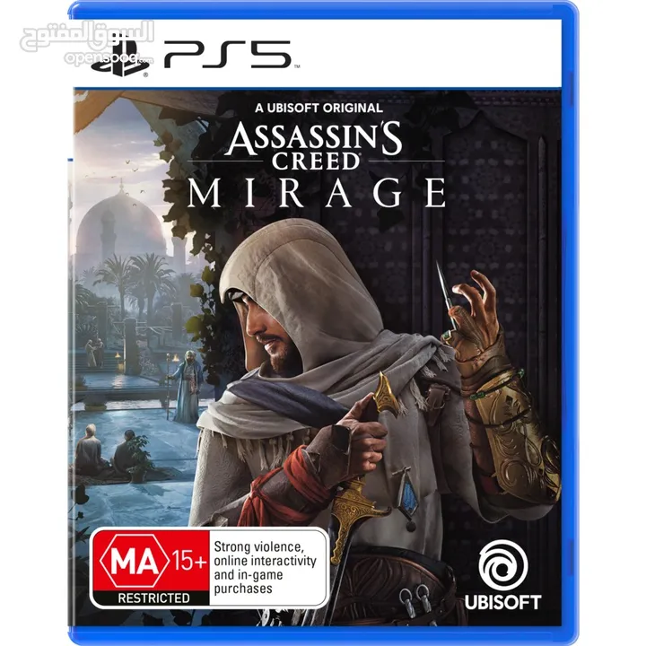 ps5 games like new one-time used مستخدم مره وحده فقط
