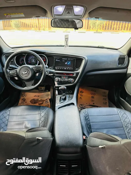 كيا أوبتما K5 فحص نخب اول ولا ضربة عداد قليل سياره قمة في الرفاهية والقوة فل اضافات بدون فتحة