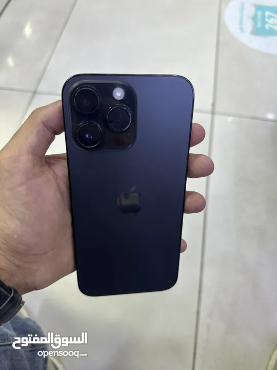 ايفون 14 برو ماكس ذاكره 256 امريكي esim
