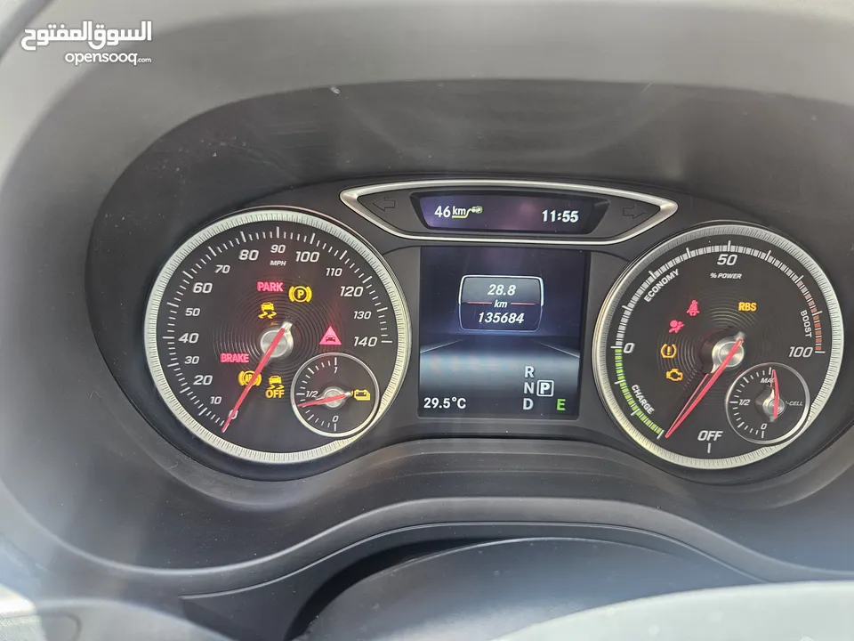 مرسيدس بنز بي 250 الكهربائية بالكامل  Mercedes B250 2015 Full Electric كلين تايتل فحص شركة غرغور