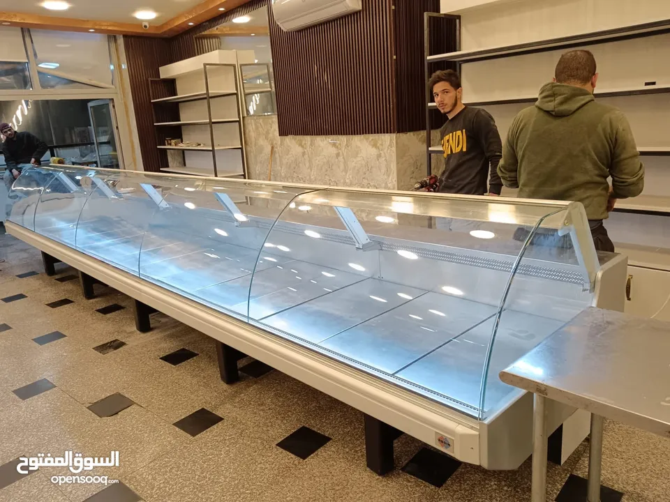 ثلاجات عرض+فريزرات عرض موازين باركود  بسعر حرق