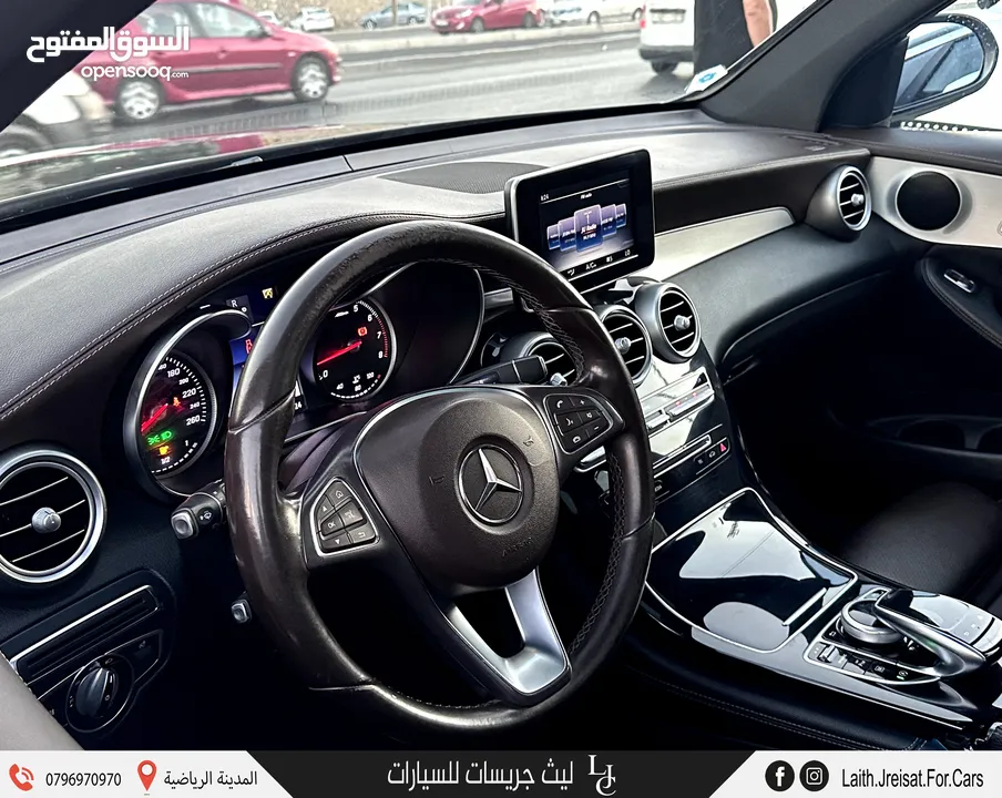 مرسيدس جي ال سي وارد الوكالة 2017 Mercedes GLC 300 4MATIC AMG kit