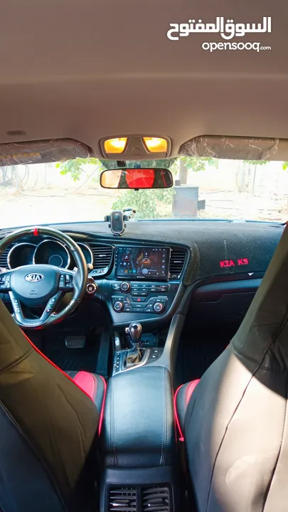 كيا اوبتيما 2013 اتماتيك للبيع سيارة بالكرتووونة