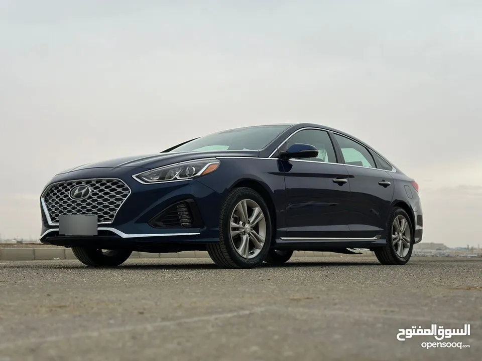 سوناتا 2019 sonata 2019 sport أمريكي نظيف جدآ ممشى قليل