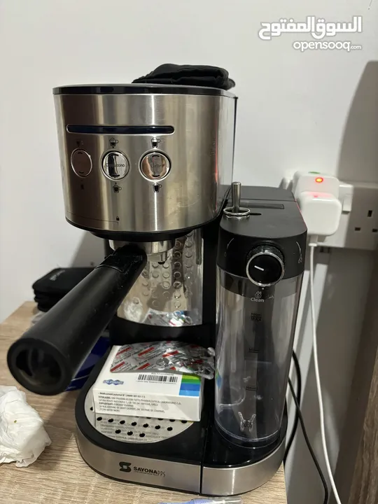 New Italian coffee machine 15 bar