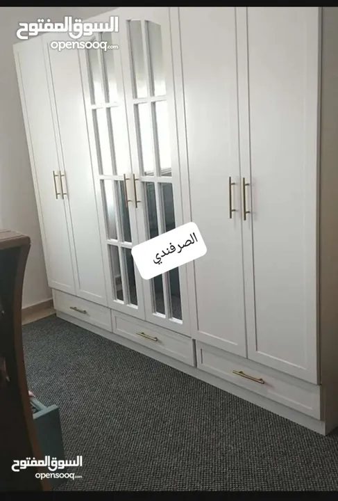 خزائن ملابس خشب لامنيت 18م تفصيل حسب المقاس جودة عالية كفاله 5سنوات على اعمالنا
