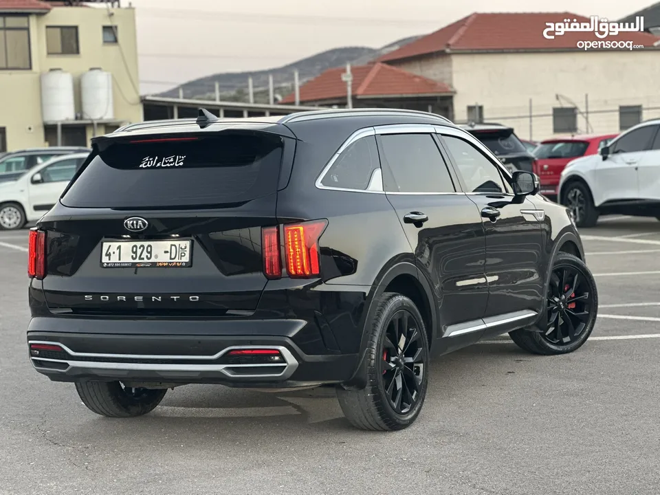 كايا سورينتو /2020 فل الفل  فتحة سقف بانوراما  2x4 ///200Hp  ديزل  2200cc  فل الفل مسكر بلاك