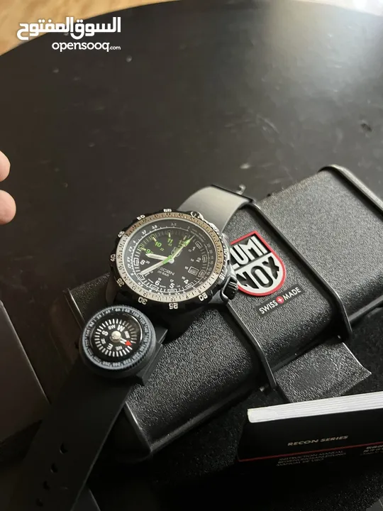 مع بوصله اصليه Luminox ساعه عسكريه حجم كبير 46 xl