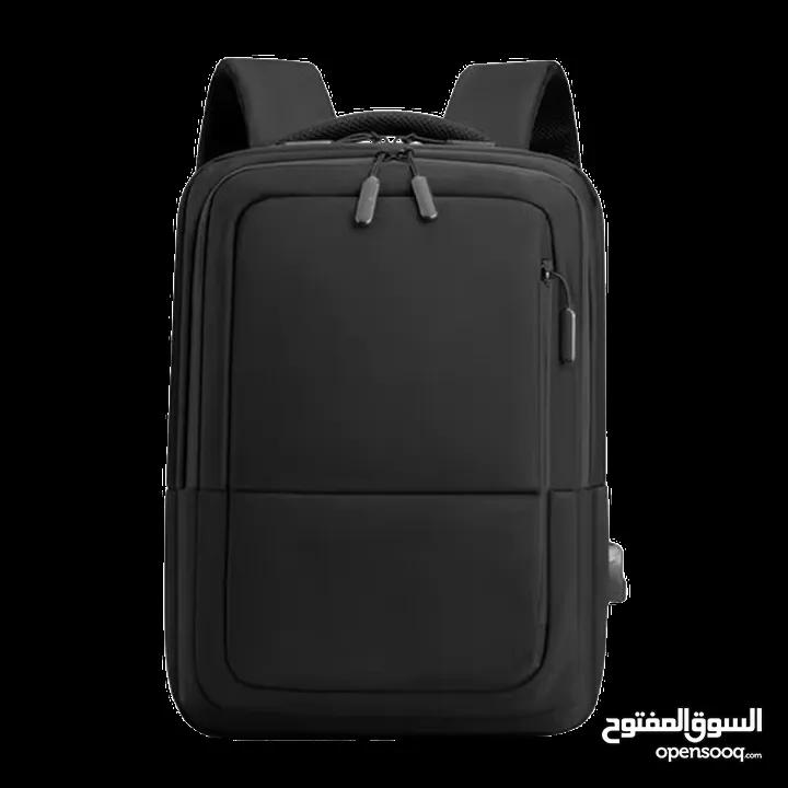 حقيبة ظهر مع USB متعددة الجيوب ذات سعة كبيرة انش S-63-15.6- LARGE CAPACITY OUTDOOR LAPTOP BACKPACK