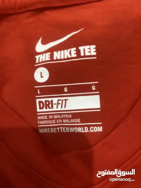 The nike tee dri-fit