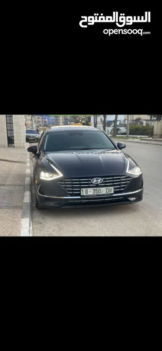 سوناتا هايبرد 2021 بحالة ممتازة بكفالة الشركة