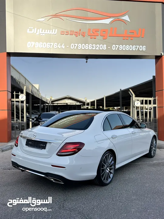 مرسيدس E350 2020 AMG فحص كامل فل اضافات اعلى صنف وارد المانيا ممشى قليل بحالة الوكالة