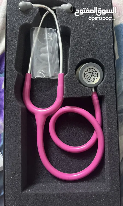 Littmann classic  stethoscope pink color سماعة ليتمان الاصلية لون زهري