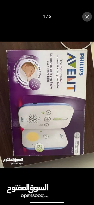 جهاز سماع صوت الطفلbaby monitor الاصلي فيليبس