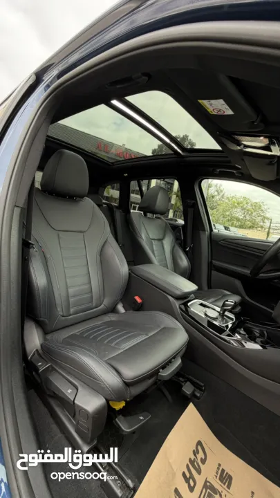 BMW x3 30e ترخيص   محرك 2000 هايبرد plug in/يقطع على الشحنه 43 كيلو متر  293 حصان